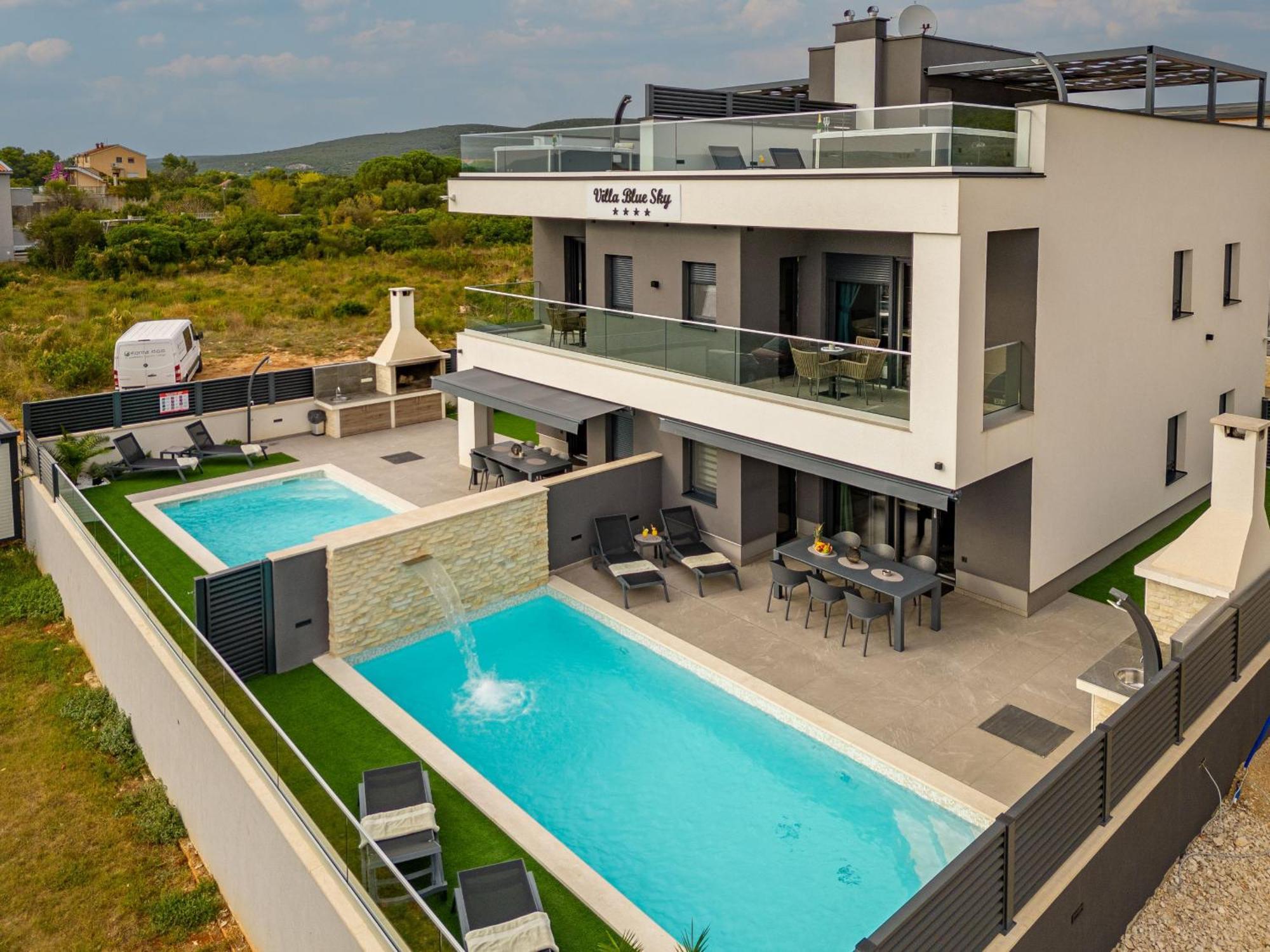 Villa Blue Sky 2 Zadarvillas Turanj Luaran gambar